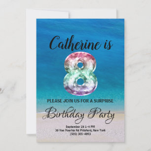 8. Geburtstag Einladung