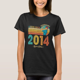 8. Geburtstag Februar 2014 Legend Seit 2014 8 T-Shirt