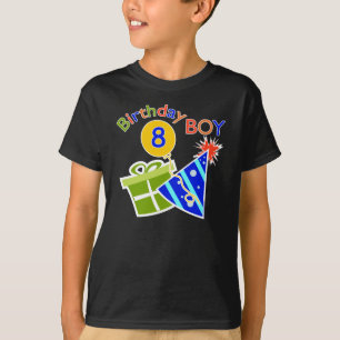 8. Geburtstag - Geburtstag Junge T-Shirt