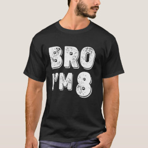 8. Geburtstag Junge Bruder Iu2019m 8 Jahre alte Ju T-Shirt