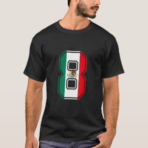 8. Geburtstag mexikanisch 8 Jahre alt Nummer 8 Mex T-Shirt