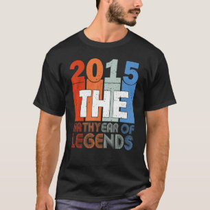 8. Geburtstag Shirt Geboren im Jahr 2015 Geburtsta