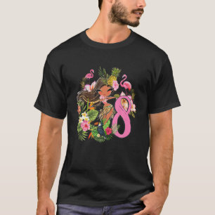 8. Geburtstag Tiki Party Summer Hula Hawaiian Luau T-Shirt
