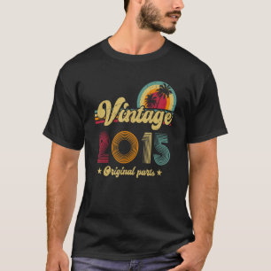 8. Geburtstag Vintag 2015 Urteilsjahr 2015 T-Shirt
