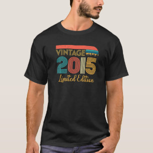 8. Geburtstag Vintage 2015   8 Jahre alt T-Shirt