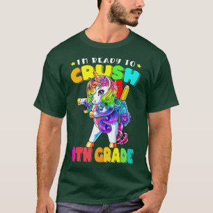 8. Grade Floss Dance Einhorn Zurück in die Schule T-Shirt