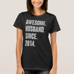 8 Hochzeitstag für seinen Phantastischen Ehemänner T-Shirt