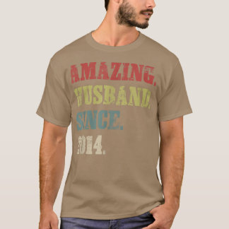 8 Hochzeitstag Geschenk Ihm Phantastischen Ehemann T-Shirt