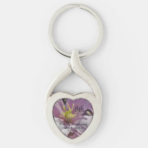 8. Hochzeitstag Schlüsselanhänger