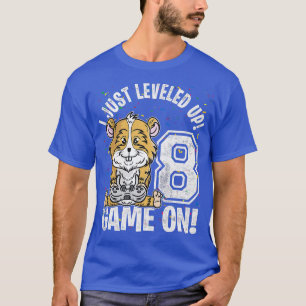 8 Jahre alt 8. Geburtstag Hamster Boy Girl Geschen T-Shirt