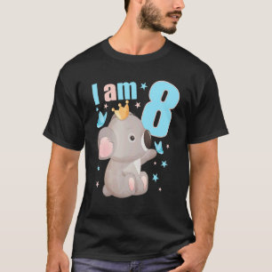 8 Jahre alt 8 Geburtstag Outfit Boy Girl Koala T-Shirt