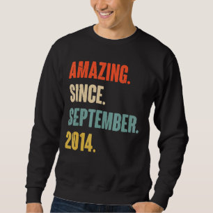 8 Jahre alt 8. Geburtstag Phantastisch seit 2. Sep Sweatshirt