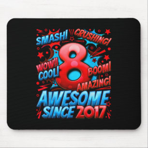 8 Jahre alte Geschenke für Jungen 8. Geburtstag Ju Mousepad