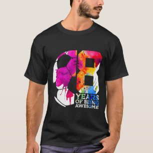 8 Jahre Awesome Fußball 8. Geburtstag _1 T-Shirt
