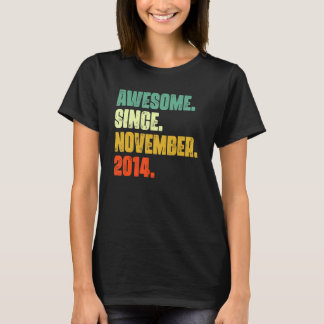 8 Jahre Phantastisch seit 8. November 2014 T-Shirt