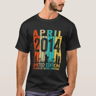 8 Jahre Vintager Geburtstag April 2014 Limited Ed T-Shirt