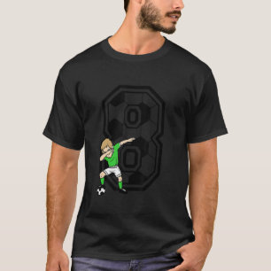 8-Jähriger Fußballspieler 8. Geburtstag Kinder 1 T-Shirt