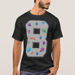 8-jähriger Kletterer Geburtstag Bouldering Kletter T-Shirt