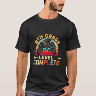 8. Klasse Abschluss Vollständiger Gamer Jahrgang 2 T-Shirt