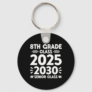 8. Klasse Abschlussjahrgang 2025 Zukünftiger Absch Schlüsselanhänger