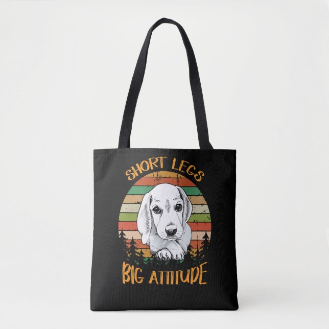 8 Kurze Legen Beagle Big Attitude (Vorderseite)