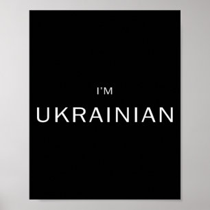 8. Mai Präsident Wolodymyr Selenskyj Ich bin Ukrai Poster