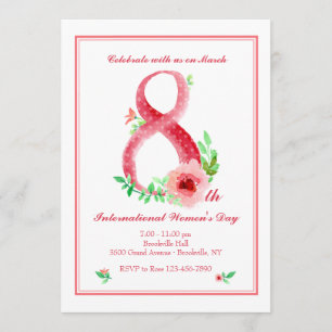 8. März Einladung der Frauen Tages