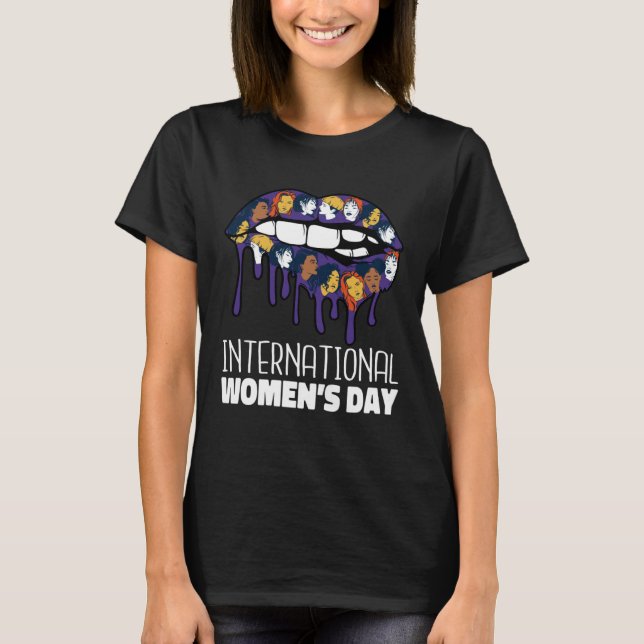 8 März Internationaler Frauentag 2023 Pullover Hoo (Vorderseite)