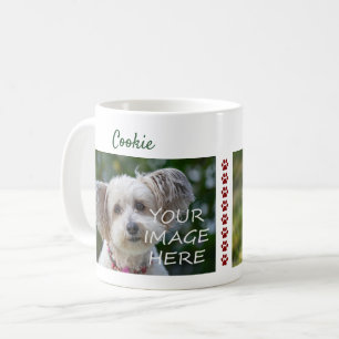 8 Pfoten 2 Hunde Fotos Namen Modern Cute Neu Haust Kaffeetasse
