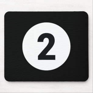 8 Pool Ball 2 Billard Kostüm Halloween-Gruppe Ma Mousepad