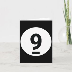 8 Pool Ball 9 Billiards Kostüm Halloween Gruppe Ma Karte