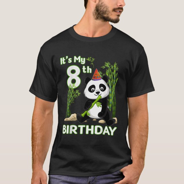 8. Py Animal Panda T-Shirt (Vorderseite)