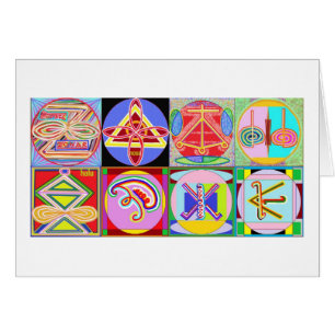 8 REINE Karuna REIKI Zeichen durch Navin Joshi