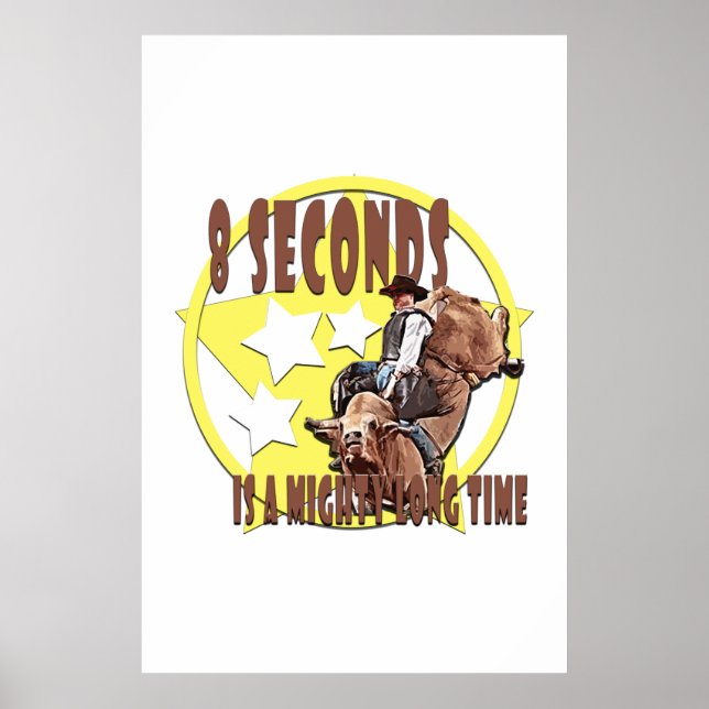 8 Sekunden ist eine mächtige Zeit! Poster (Vorne)