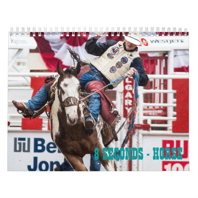 8 SEKUNDEN - PFERDEkalender Kalender (Titelbild)