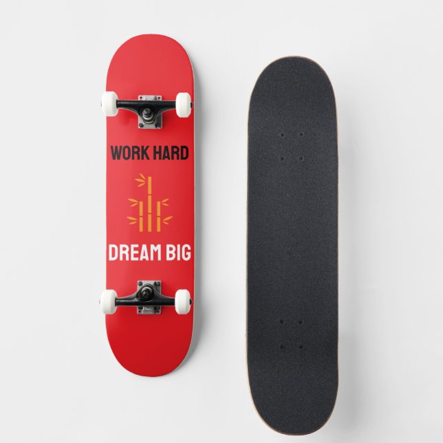  8" Skateboard-Deck Skateboard (Vorderseite)