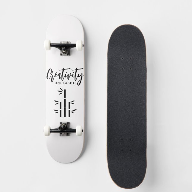 8" Skateboard-Deck Skateboard (Vorderseite)
