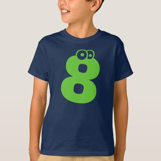 8 T-Shirt (Vorderseite)