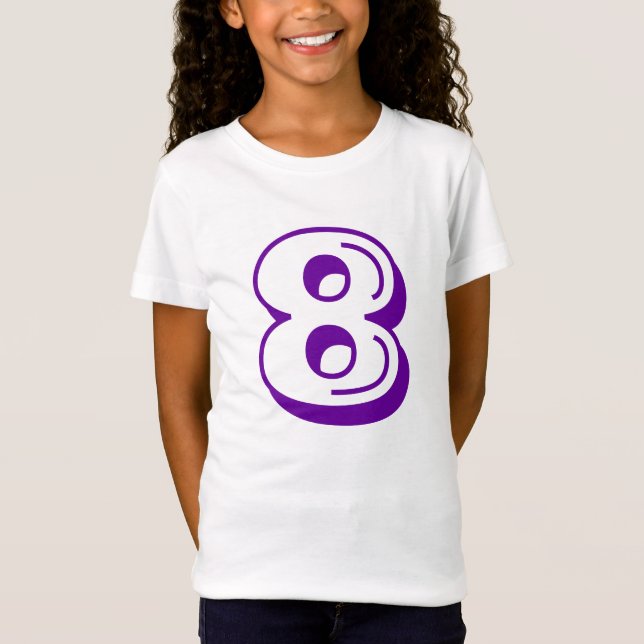 8 T-Shirt (Vorderseite)