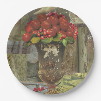 8 Teller in Papiergröße zum Abendessen mit Apple T