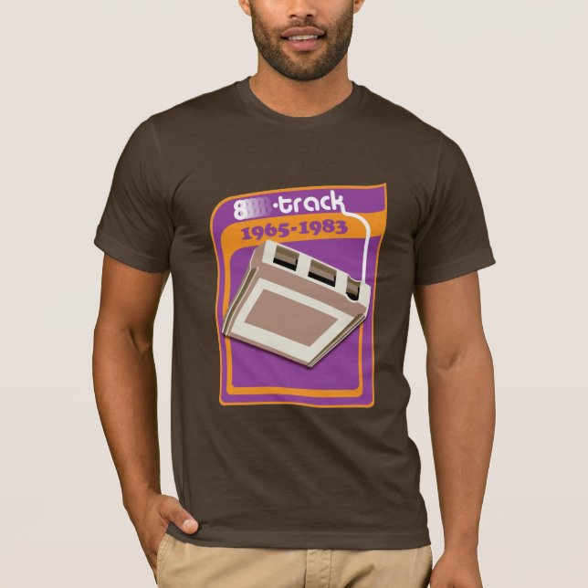 8-Track T-Shirt (Vorderseite)