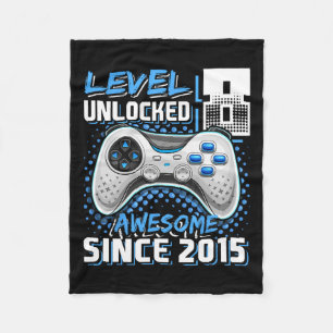 8 Unlocks Phantastisch 2015 Videospiel 8. Geburtst Fleecedecke