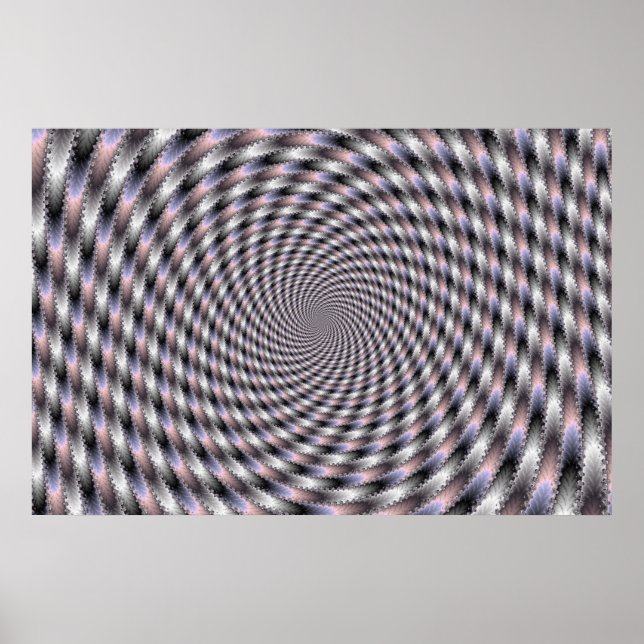 8 Vodkas zu viele - Fraktal Poster (Vorne)