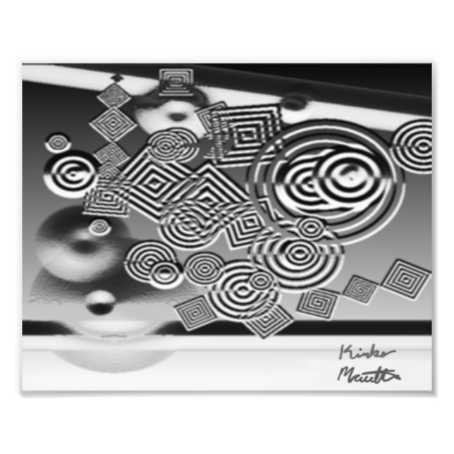 8 x 10 Print- Hypnotic Fotodruck (Vorne)
