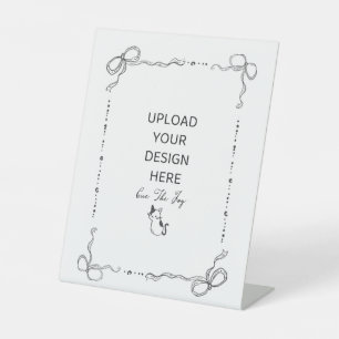 8 x 10" sockelschild