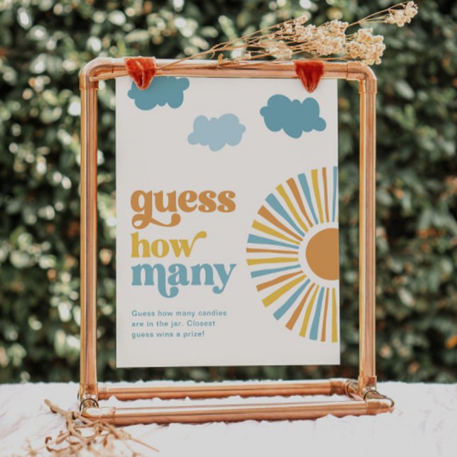 8 x 10 Zoll Sun schätzt wie viele Spielzeichen (Von Creator hochgeladen)