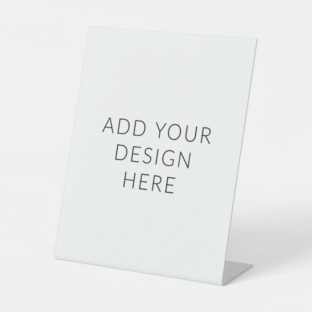 8 Zoll x 10 Zoll Portrait Sockelschild (Vorderseite)