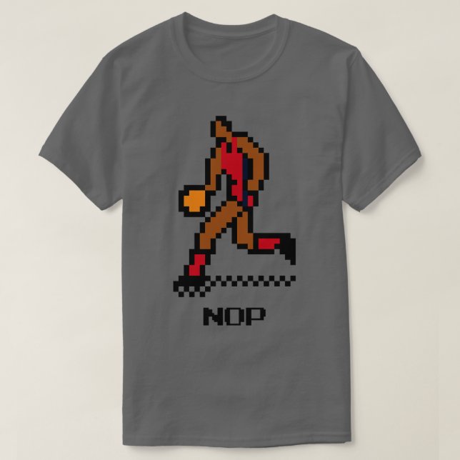 8Bit Basketball New Orleans TShirt (Design vorne)