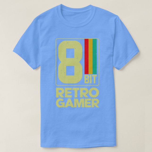 8bit Retro 1 T-Shirt (Design vorne)