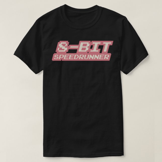 8Bit Speedrunner 3 T-Shirt (Design vorne)